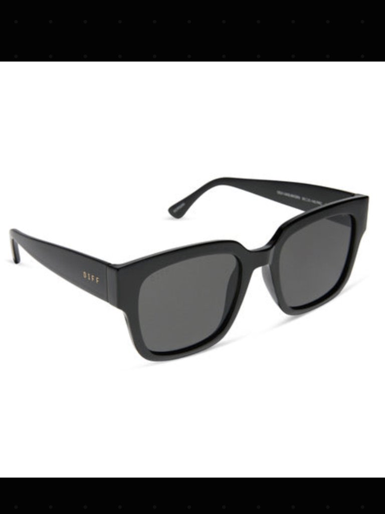 Diff Eyewear - Morgan Sunglasses - Zoe Black